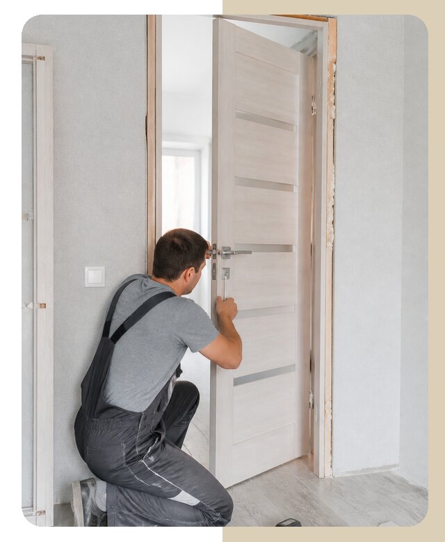 Переустановка межкомнатной двери в Алапаевске от 3747 р. | ДвериЛегко-Лпв