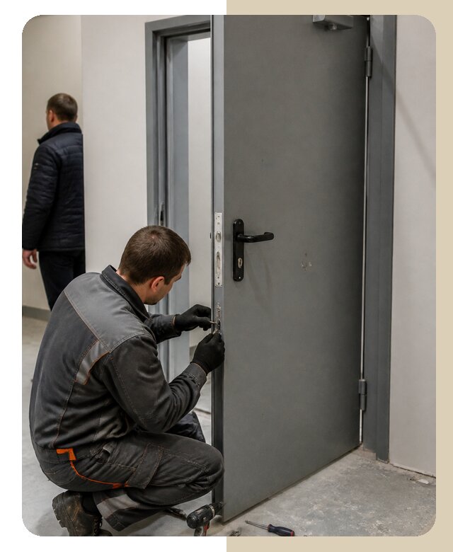 Ремонт противопожарной двери в Алапаевске по цене 6958 р. | ДвериЛегко-Лпв