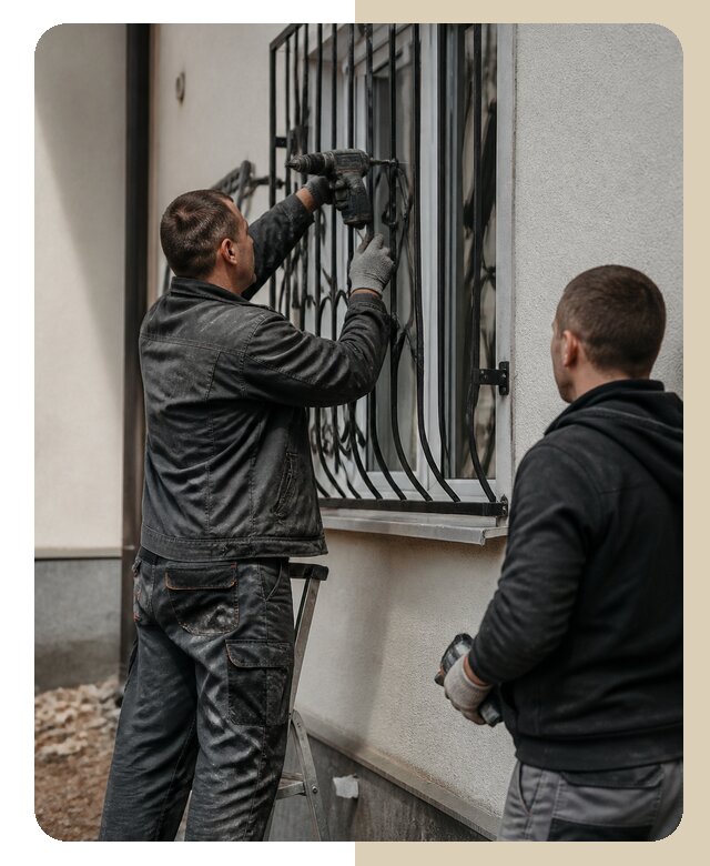 Установка наружных решеток в Алапаевске от 5245 р. | ДвериЛегко-Лпв