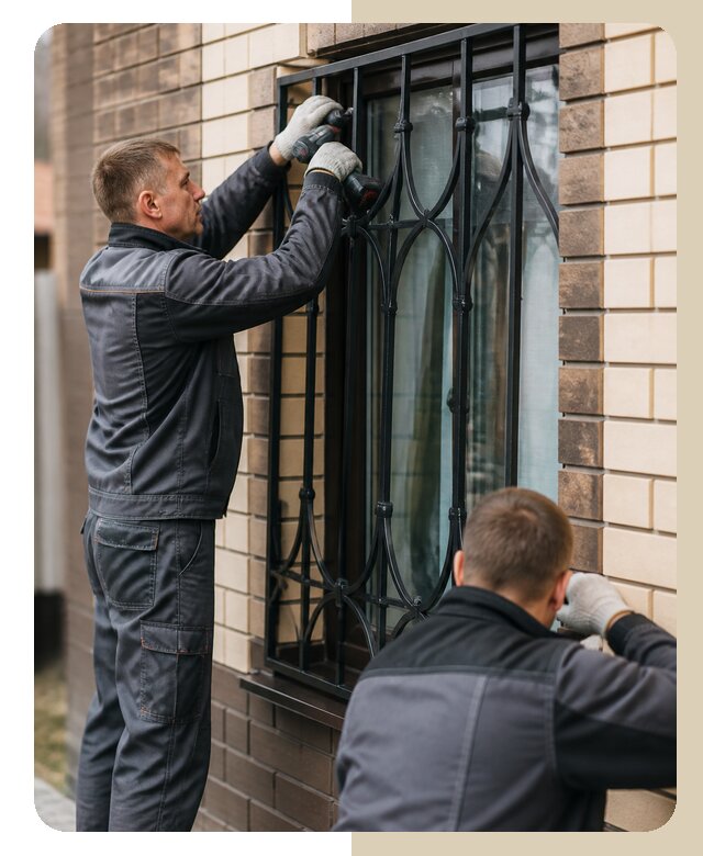 Установка решеток в дом в Алапаевске по цене от 3747 р. | ДвериЛегко-Лпв